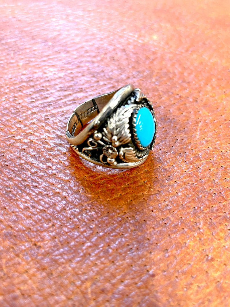 Once In a Blue Moon Turquoise Ring