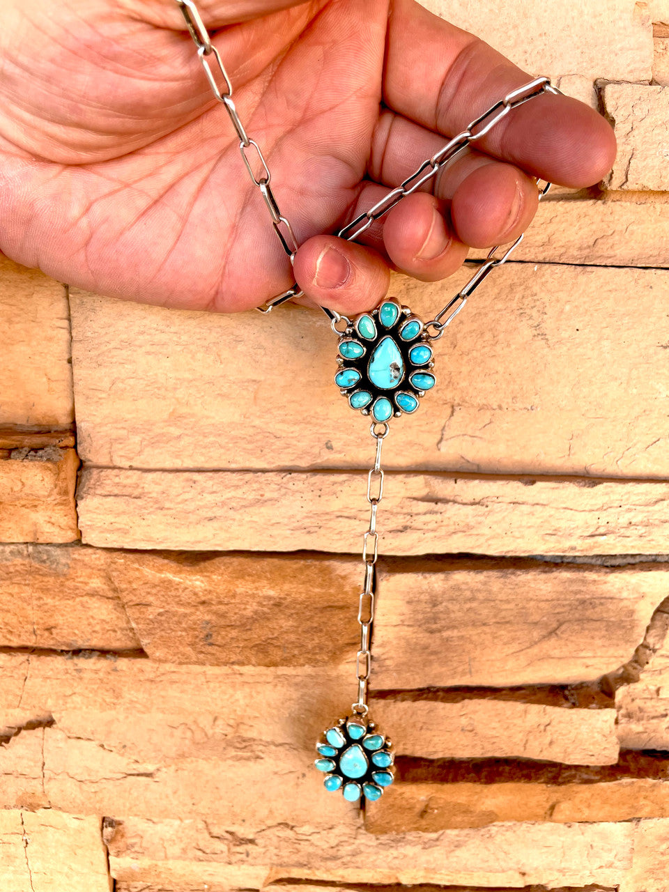 Ella Peters Turquoise Lariat
