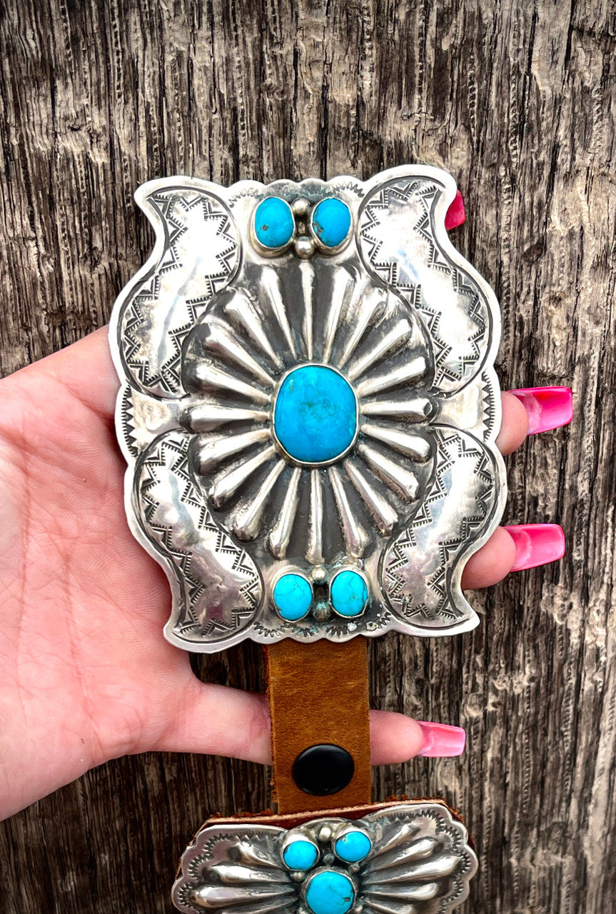 The "Victoria" Concho Belt