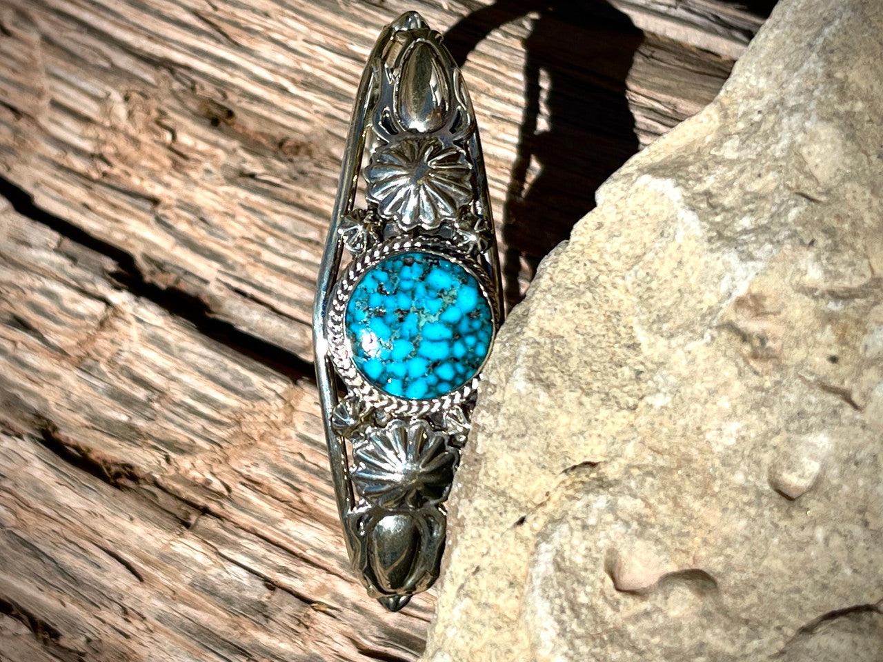 Royal Web of Ithica Peak Stamp Cuff
