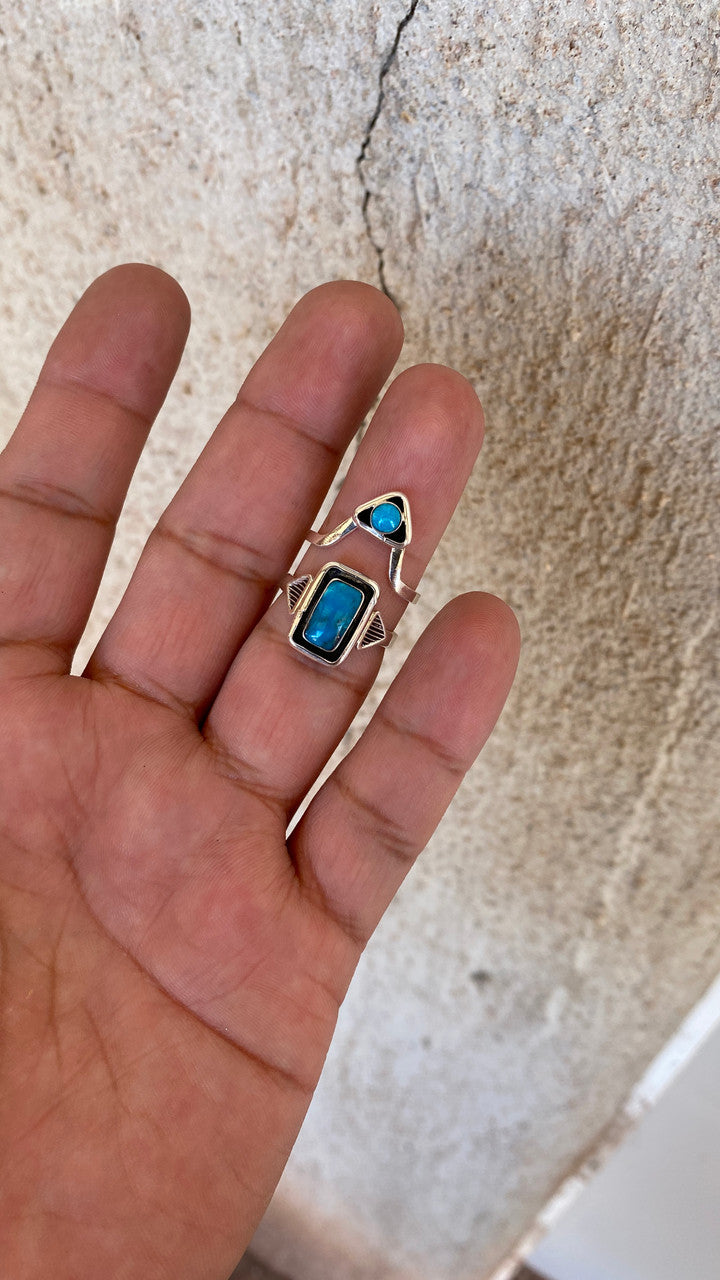 Jimson Belin's Contemporary Kingman Turquoise Set