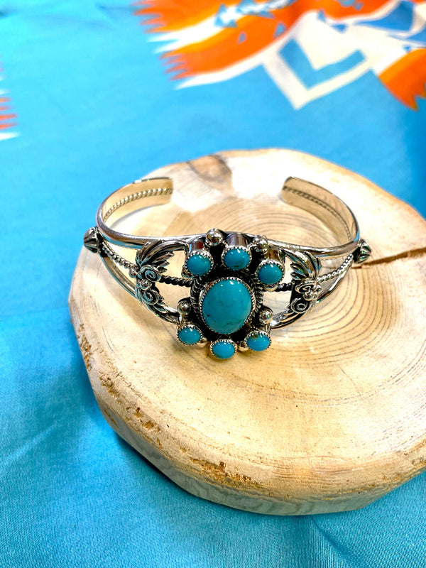 Dawn of Tomorrow Turquoise Cuff